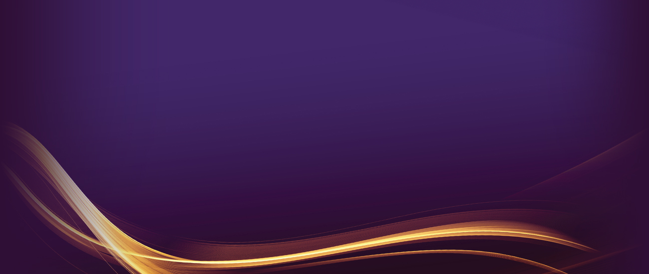 Abstract Purple Background with Yellow Light Strikes